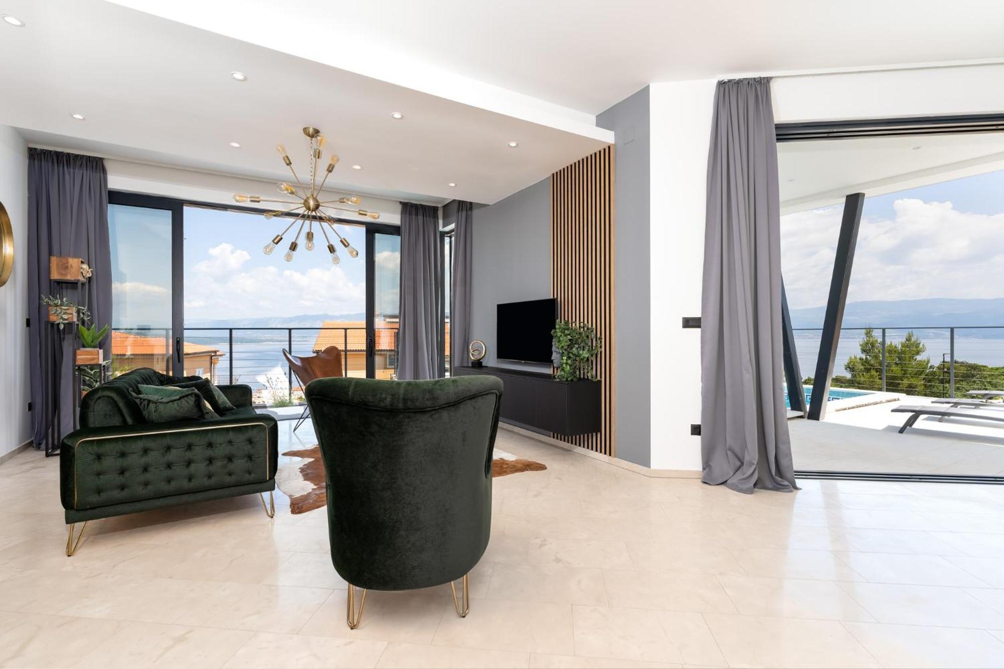 Luxury Verbenico Hills: Seaside Retreat With Pool And Wine * Vrbnik